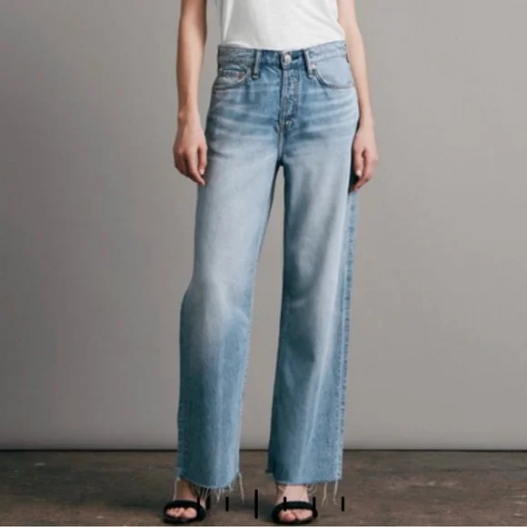 Rag & Bone Logan Dana Point Lightweight Jeans, Size 31 - Picture 1 of 11